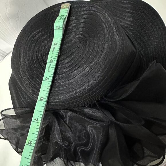 Women's Fashionable Dressy Church Hat Fascinator Bridal Tea Party Flower Wedding - Picture 7 of 8